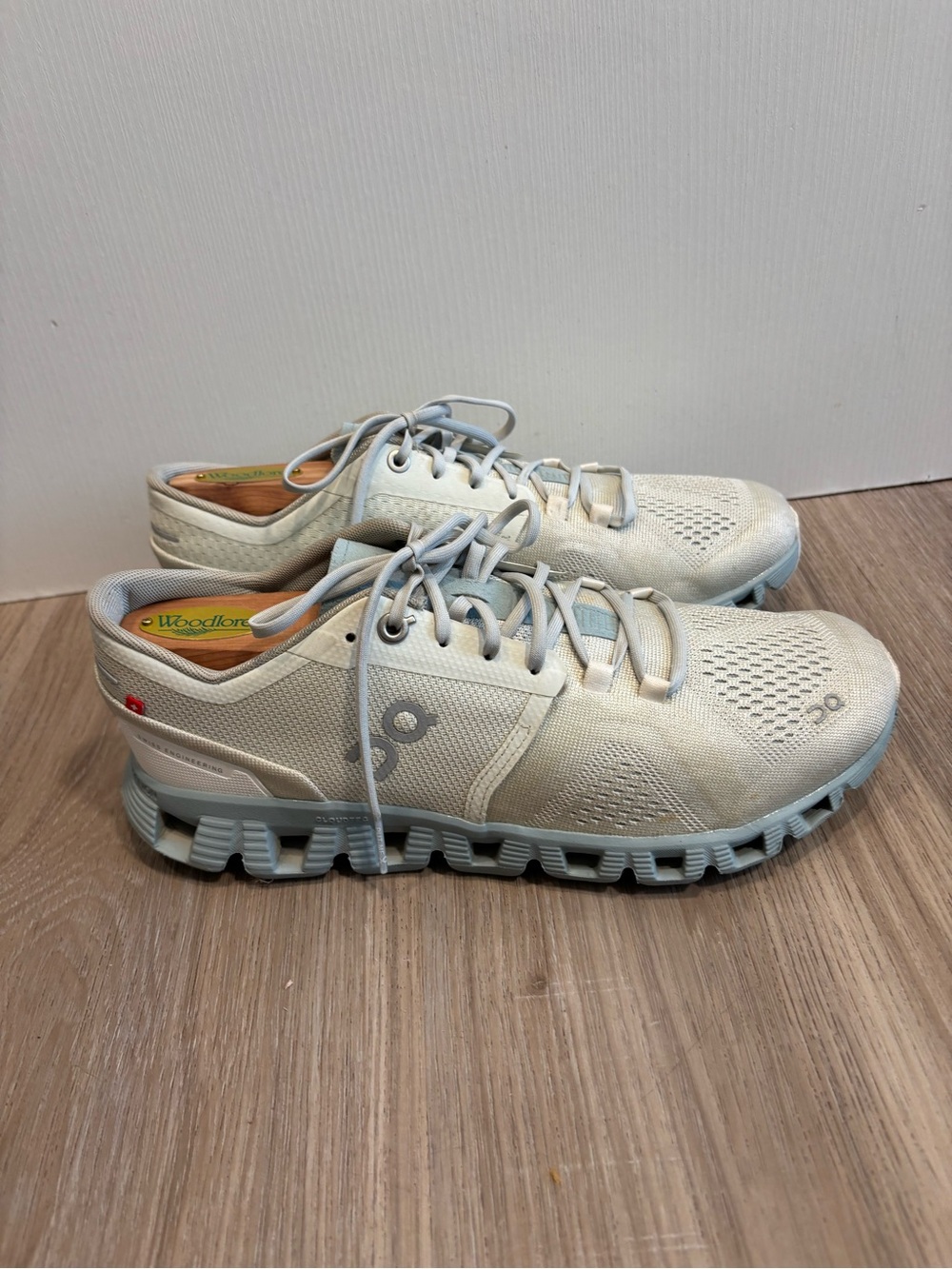 On Cloud X Shoes Size 8 Running Sneaker Aloe Green Surf Weave Cross Trainer